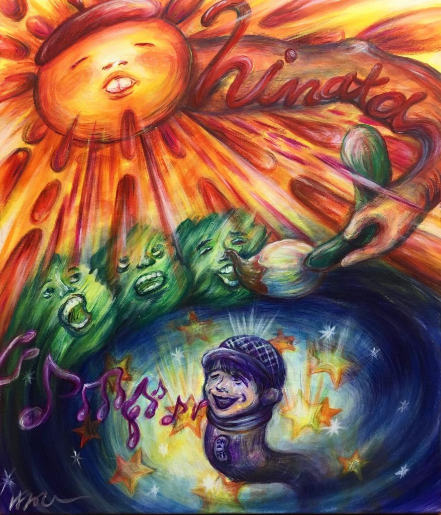 個展@ヒナタバーの在廊日