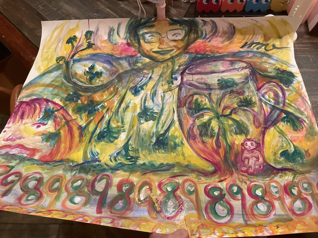 久しぶりのライブペイント楽しかった